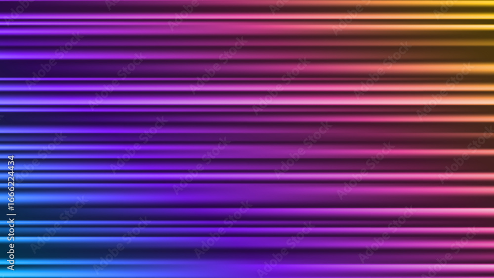 Poster abstract background with horizontal rays