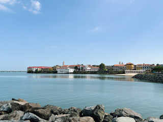 Waterfront View of Casco Viejo, Panama City