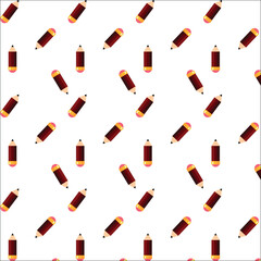 Seamless Pencil Pattern – School and Education Background Design