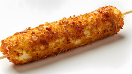 Crispy Corn Dog: A Delicious Fried Sausage on a Stick Recipe