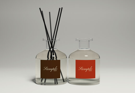 Reed Diffuser Mockup