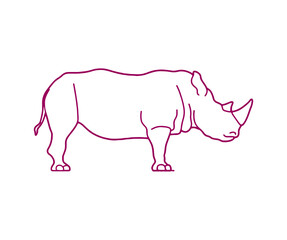  Animals Rhinos Icon