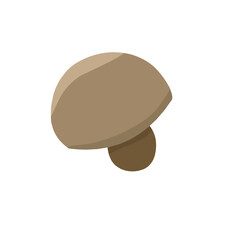 Mushroom vector illustration, perfect for autumn theme deaign 