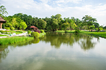 Suan Luang Rama IX park Bangkok Thailand