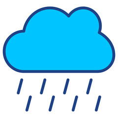 Rainy Simple Vector Icon Collection