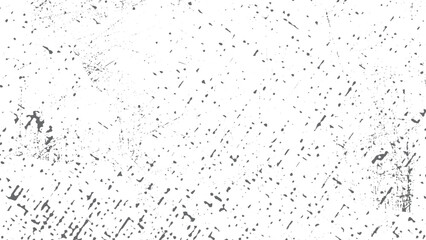 Dust overlay grunge texture on white cracked wall background. Abstract grunge background with dust grain and cracks texture. 