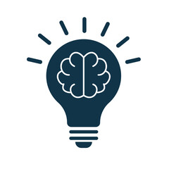 Fototapeta premium Brainstorming Idea Generation & Creative Thinking