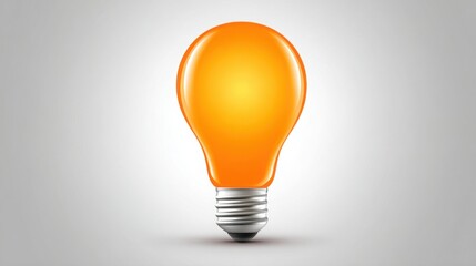 A minimalist diagram featuring a light bulb representing the concept of eq-focused business model for innovative solutions