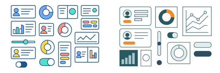 Modern UI Elements for Data Analysis and Reporting