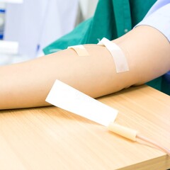IV drip on patient's arm (1)