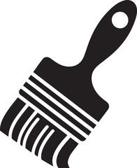 Paint brush icon. vector isolated on white background