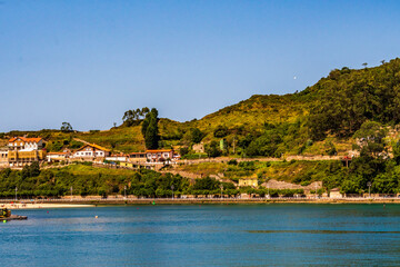 Fototapeta premium Paisaje en Ribadesella, Asturias, España.