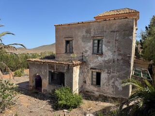 Fototapeta premium Minas abandonadas de Rodalquilar en Almeria