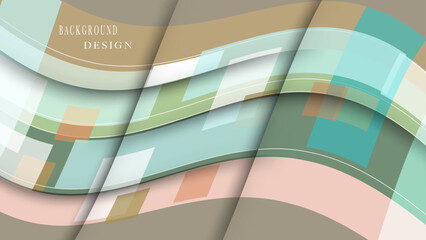 Modern colorful geometric stripes background