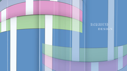 Minimal geometric background. dynamic shapes composition.