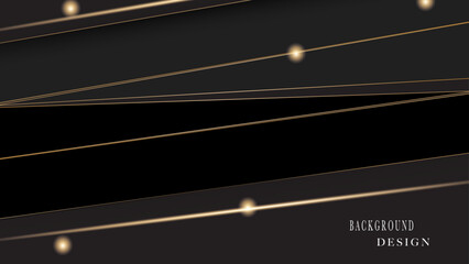 Black gold luxury vector design modern