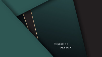 Fototapeta premium Emerald design background abstract moderns vector