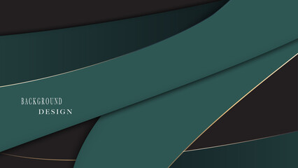  Luxury background design modern dark green