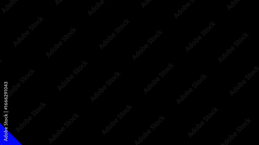 Poster abstract blue diagonal wipe graphics animation, 4k motion background with transparent alpha