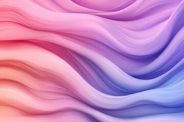 Obraz premium Pastel Gradient Seamless Blend Abstract Wave Texture