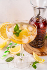 Infused tasty iced tea cocktails martini cocktail