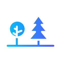 forest gradient icon