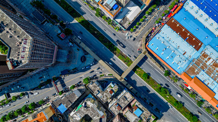 Aerial photographs of Sihui Jade City, Guangdong Province