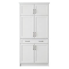 wardrobe isolated on white background