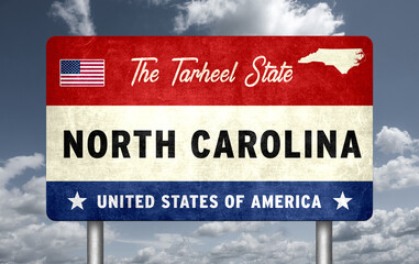 US State of North Carolina - The Tarheel State