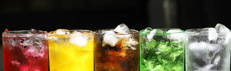 Soft drinks and fruit juice mixed with soda high in sugar have a negative effect on physical...