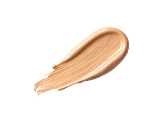 Light brown cream stain for cosmetics advertising and photography
