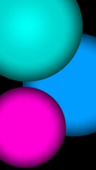 abstract background with glowing lights