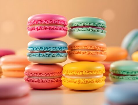 franz&ouml;sisches Geb&auml;ck - Macarons - Makrone