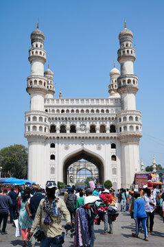 Char Minar, a tourist attraction in Hyderabad