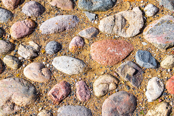 Castle floor texture from stone patterns in Mir Belarus.