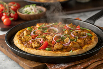 pizza in a pan