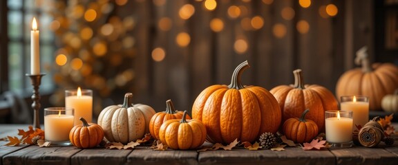 Autumn, Thanksgiving Background