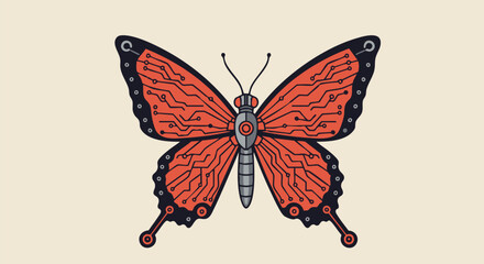 butterfly vector illustration