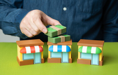 The best business model. Profitability, scalability, innovation, competitive edge, successful...