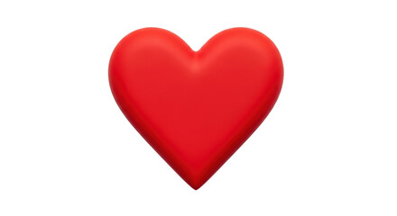 Isolated Red Heart