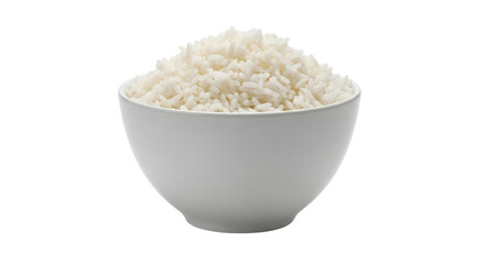 Isolated Bowl Of Rice