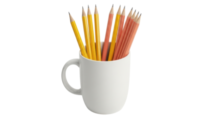 Isolated Pencils in Cup