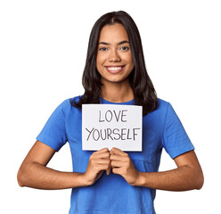 Young filipino woman  with 