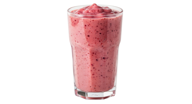 Isolated Berry Smoothie