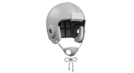 Isolated Football Helmet