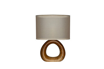 table lamp isolated on white background