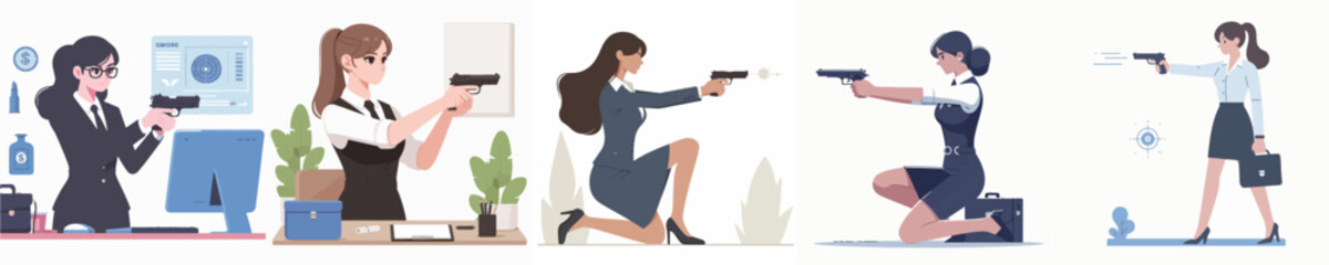 secretary character vector is shooting