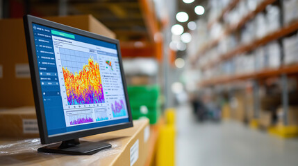 IoT Sensor Network for Optimal Warehouse Temperature and Humidity Monitoring, showcasing HR technology, skills mapping, performance insights and strategic workforce planning.