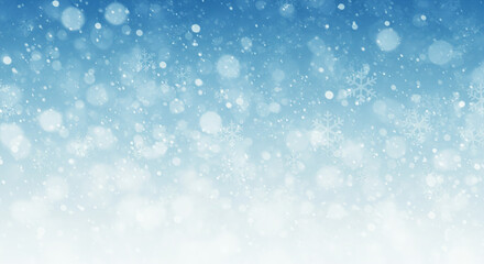 Abstract Frosty Snowflake Backgrounds with Winter Textures
