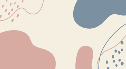 Modern abstract background with shapes and dots, perfect for presentations or websites